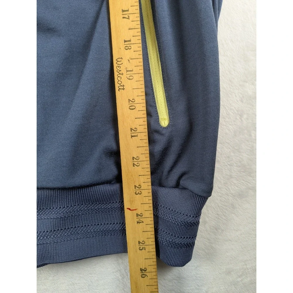 Nike Sportswear Training Vest Womens XS Full Zip Sleeveless Hoodie Blue‎